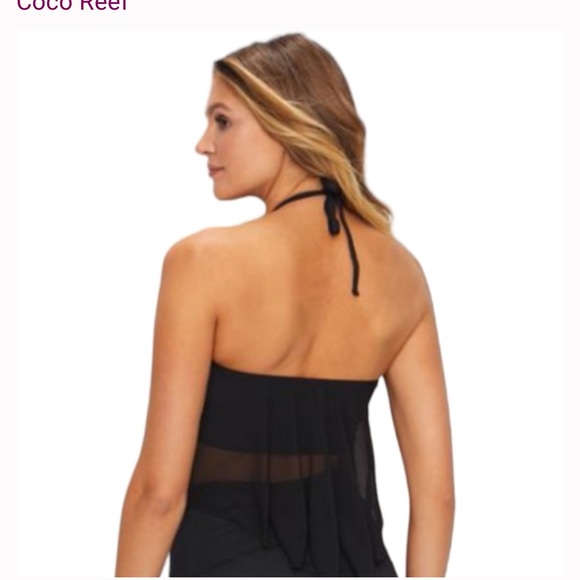 Coco Reef Womens Classic Solid Aura Crop Underwire Bikini Top NWT!Size 32D - Picture 3 of 13